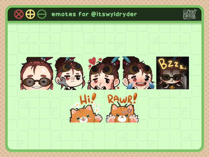 Emotes for @itswyldryder