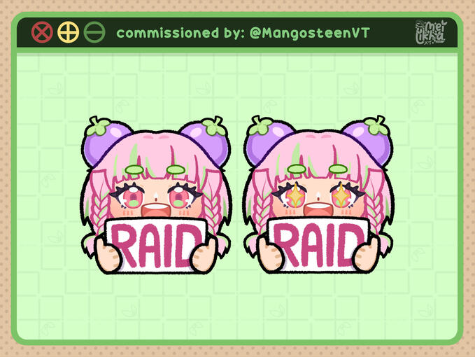 Emotes for @MangosteenVT